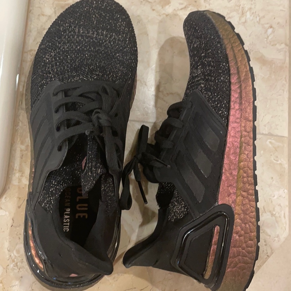 Adidas prime blue athletic shoes